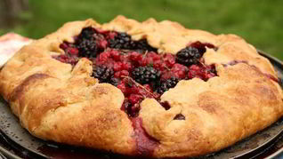 Пирог с ягодами