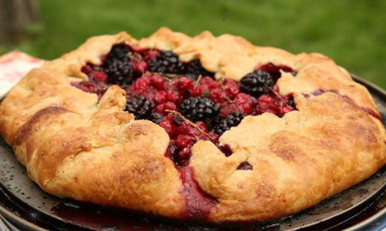 Рецепт пирога с ягодами