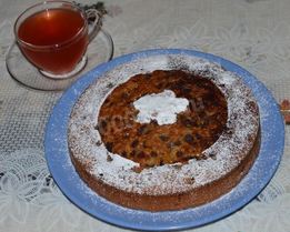 Пирог с земляникой