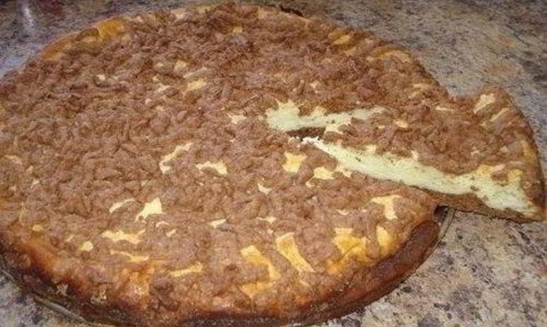 Рецепт пирога забава с творогом