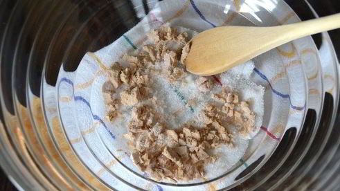 постный картофельный пирог с гречкой