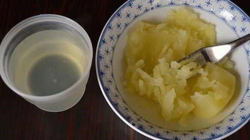 постный картофельный пирог с гречкой