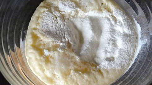 постный картофельный пирог с гречкой