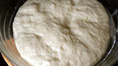 постный картофельный пирог с гречкой