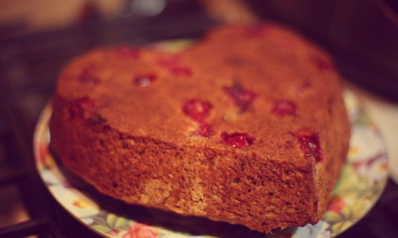 Рецепт пышного вишневого пирога