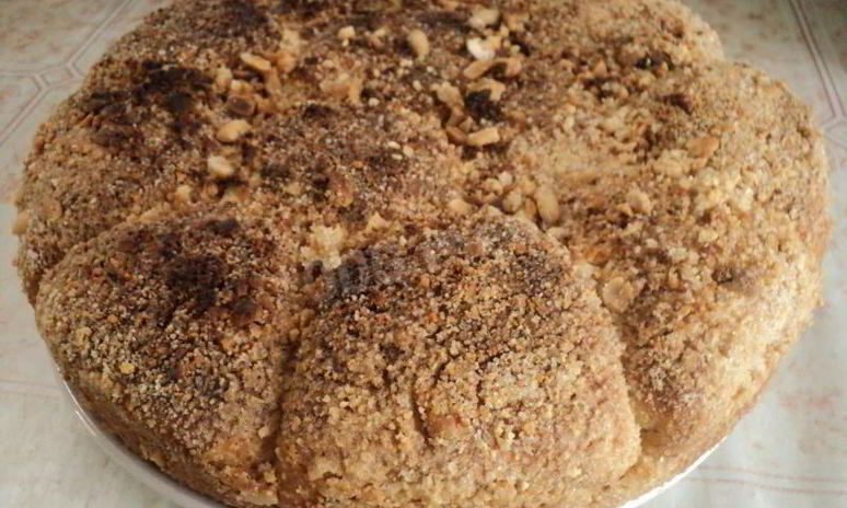 Рецепт сладкого пирога из дрожжевого теста