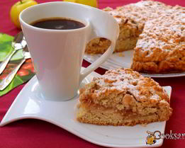 Тертый яблочный пирог