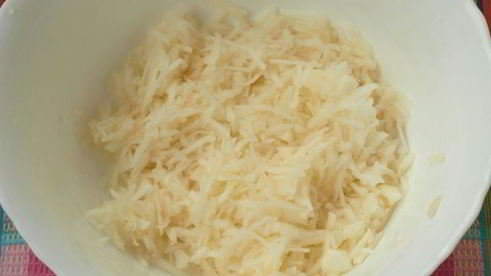 тертый яблочный пирог