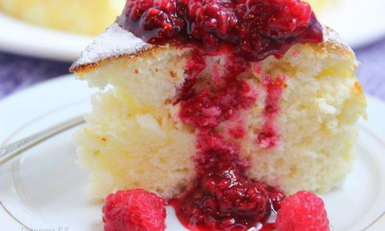 Рецепт торта-пирога пища ангелов