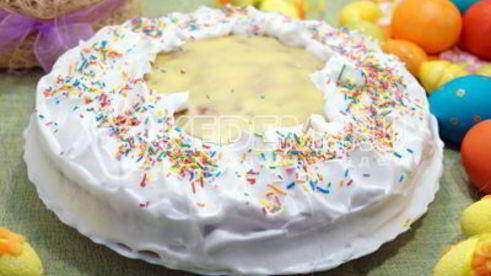 творожный пирог пасхальный