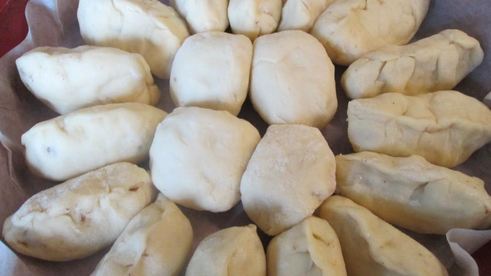 яблочный пирог из булочек