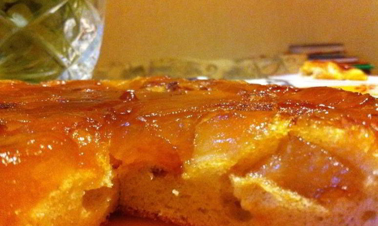 Рецепт янтарного пирога