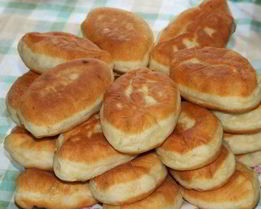 Быстрые пирожки из творожного теста