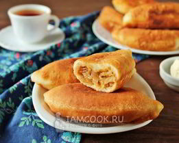 Быстрые пирожки с капустой