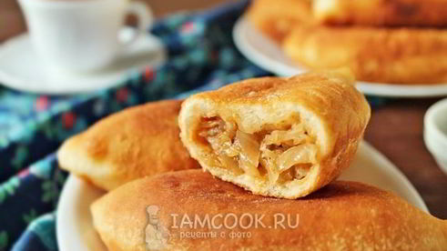 быстрые пирожки с капустой