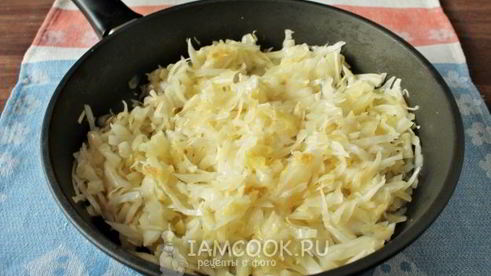 быстрые пирожки с капустой