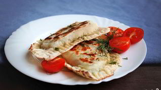 Кутабы с картошкой