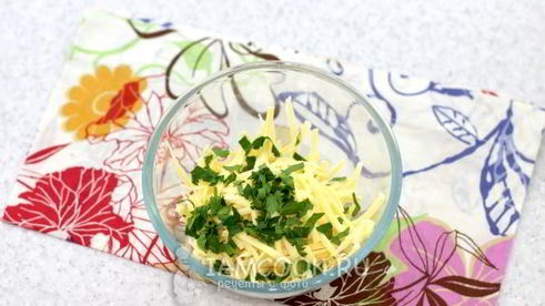 кутабы с сыром и зеленью