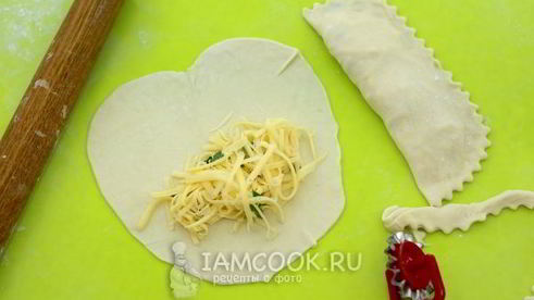 кутабы с сыром и зеленью