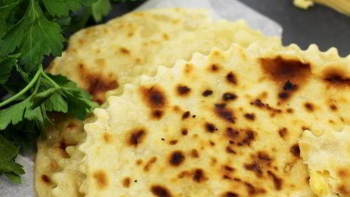 кутабы с сыром и зеленью