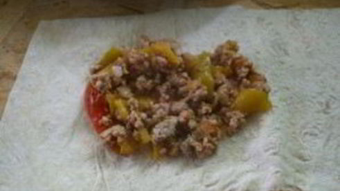 ленивые пирожки с мясом