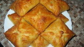 Малиновые пирожки