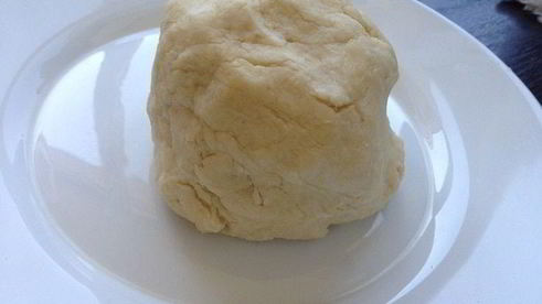 песочные пирожки с персиками