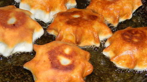 пирожки грибные бомбочки