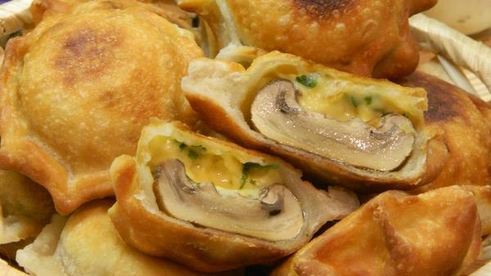 пирожки грибные бомбочки