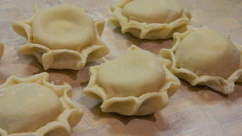 пирожки грибные бомбочки