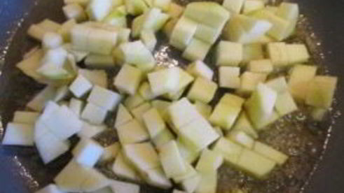 пирожки из творожного теста с яблоками