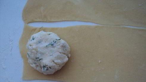 пирожки на сковородке