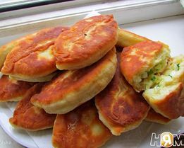 Пирожки на сметанно-кефирном тесте