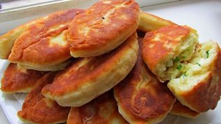 Пирожки на сметанно-кефирном тесте