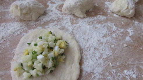 пирожки на сметанно-кефирном тесте