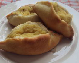 Пирожки с горохом