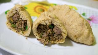 Пирожки с куриной печенью