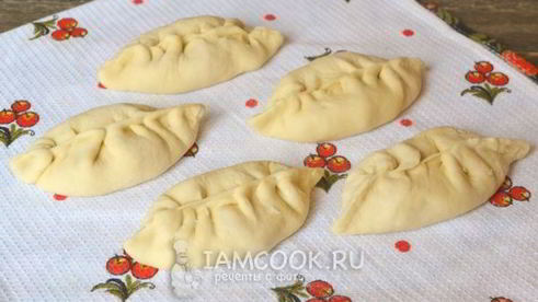 пирожки с курицей и картошкой в духовке