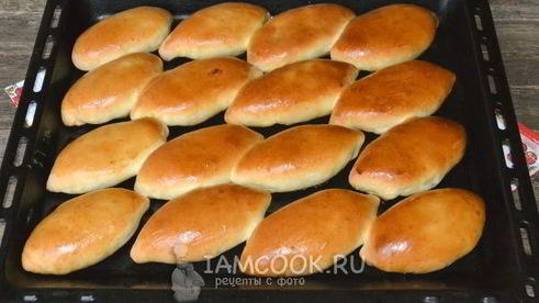 пирожки с курицей и картошкой в духовке