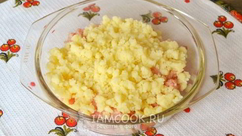 пирожки с курицей и картошкой в духовке