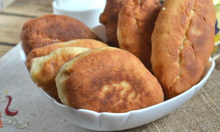 Рецепт пирожков с луком на кефире