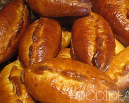 Пирожки с мясом и рисом