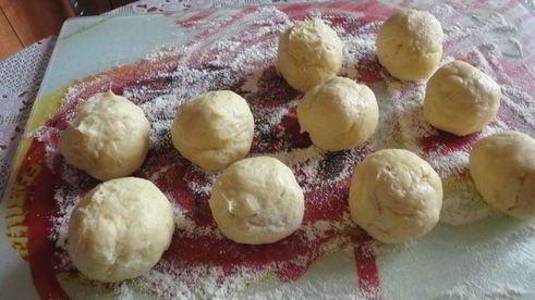 пирожки с начинкой из куриных сердечек