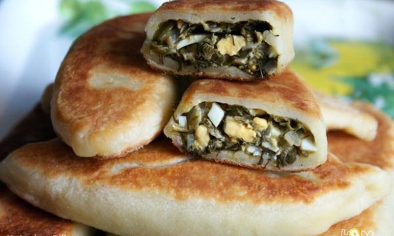 Рецепт пирожков с огородной зеленью