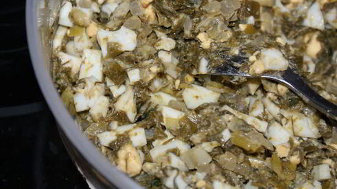 пирожки с огородной зеленью