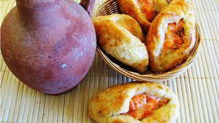 Пирожки с семгой