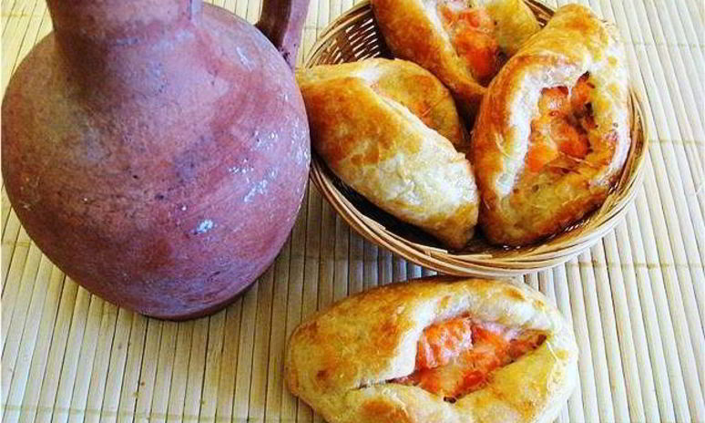 Рецепт пирожков с семгой