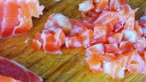 пирожки с семгой