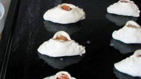 пирожки с семгой