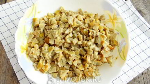 пирожки с солеными грибами